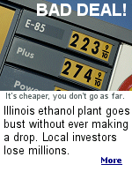 One of the greatest farm-subsidy programs ever invented,  but it takes a gallon of other fuels to make a gallon of ethanol. Some states even require adding it to regular gas.  
